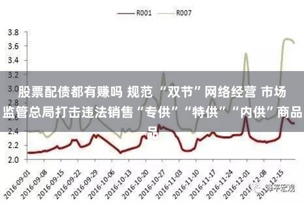 股票配债都有赚吗 规范 “双节”网络经营 市场监管总局打击违法销售“专供”“特供”“内供”商品