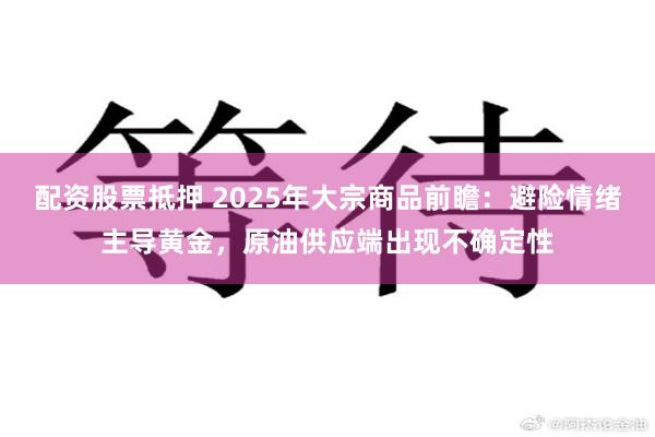 配资股票抵押 2025年大宗商品前瞻：避险情绪主导黄金，原油供应端出现不确定性