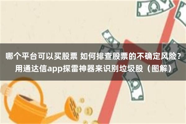 哪个平台可以买股票 如何排查股票的不确定风险？用通达信app探雷神器来识别垃圾股（图解）