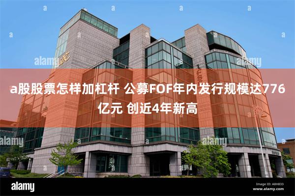 a股股票怎样加杠杆 公募FOF年内发行规模达776亿元 创近4年新高